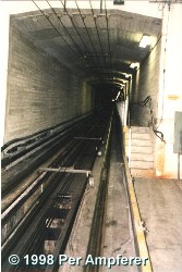 the line from the lower station