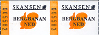 Ticket Skansens Bergbana